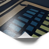 San Francisco Street Foto Afdruk (Hoek)