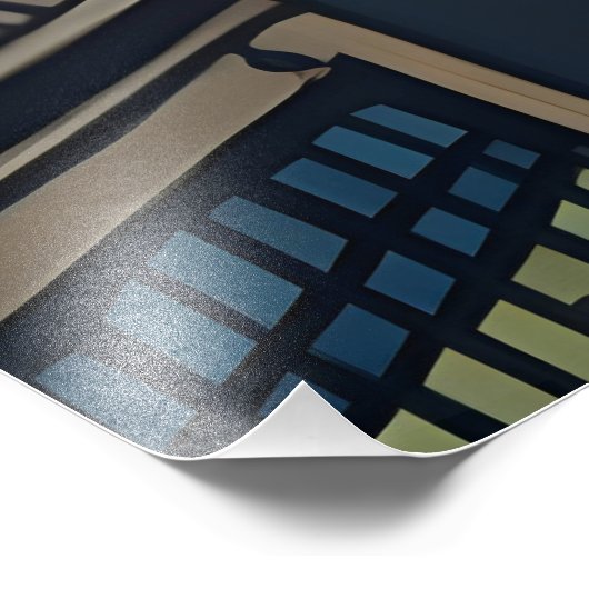 San Francisco Street Foto Afdruk (Hoek)