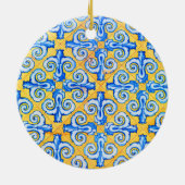 San Francisco Street Keramisch Ornament (Achterkant)