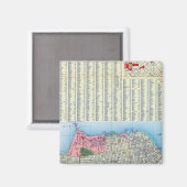 San Francisco Street Map Magneet (Voorkant / Achterkant)