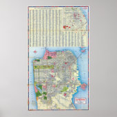 San Francisco Street Map Poster (Voorkant)