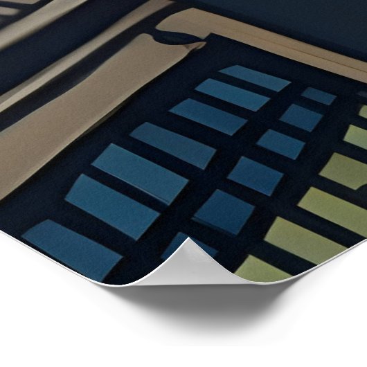 San Francisco Street Poster (Hoek)