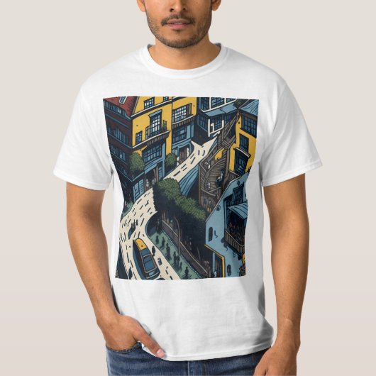 San Francisco Street T-shirt (Voorkant)