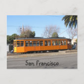 San Francisco Streetcar Briefkaart (Voorkant)