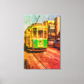  San Francisco Streetcar Canvas Afdruk (Voorkant)