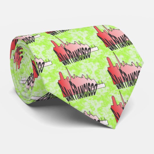 San Francisco Stropdas (Opgerold)