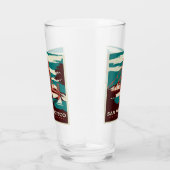 San Francisco  Style Golden Gate Bridge Glas (Rechts)