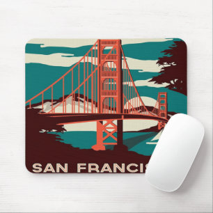 San Francisco  Style Golden Gate Bridge Muismat