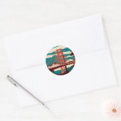San Francisco Style Ronde Sticker (Envelop)