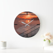 San Francisco Sunrise Retro Large Clock Grote Klok (Huis)