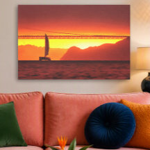 San Francisco Sunset 1124 Kunst
