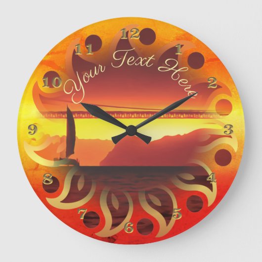 San Francisco Sunset 124 Grote Klok (Voorkant)