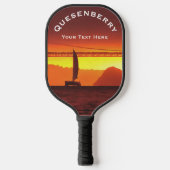 San Francisco Sunset 124 Pickleball Paddle (Voorkant)