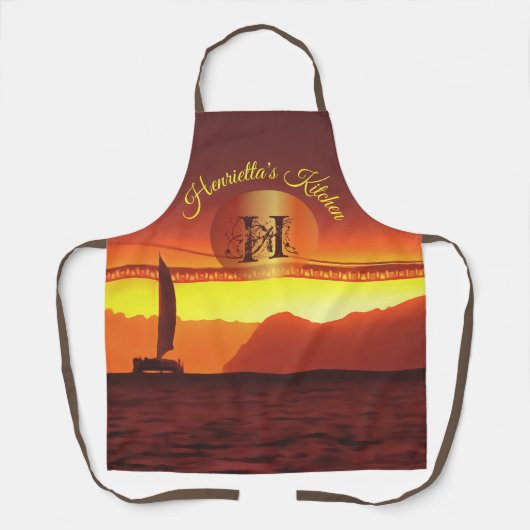 San Francisco Sunset 124 Schort (Voorkant)