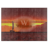 San Francisco Sunset 124 Snijplank (Voorkant)