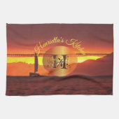 San Francisco Sunset 124 Theedoek (Horizontaal)