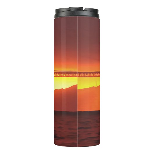 San Francisco Sunset 124 Thermosbeker (Achterkant)