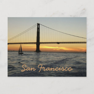 San Francisco Sunset Briefkaart