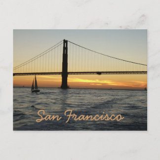 San Francisco Sunset Briefkaart