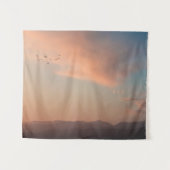 San Francisco Sunset Tapestry Wandkleed (Voorkant (horizontaal))