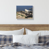 San Francisco Sutro Baths Ruins #2 Canvas (Insitu (Slaapkamer))