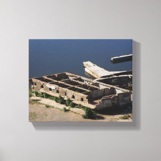 San Francisco Sutro Baths Ruins #2 Canvas Afdruk (Voorkant)