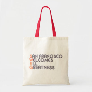 San Francisco Swag Retro Tote Bag