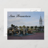 San Francisco The Embarcadero Briefkaart (Voorkant / Achterkant)