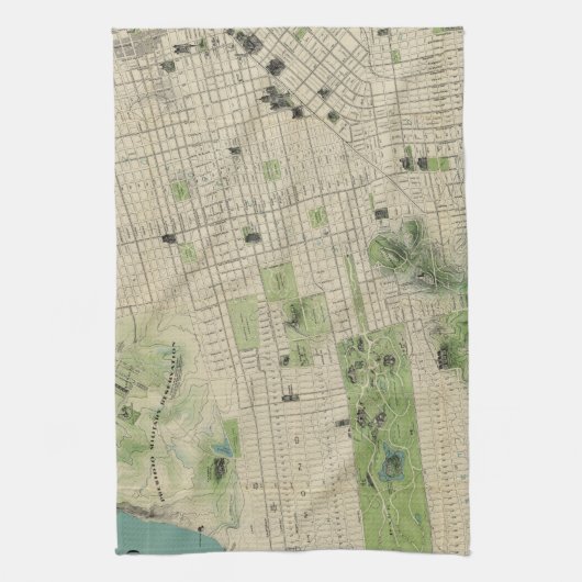 San Francisco Theedoek (Verticaal)