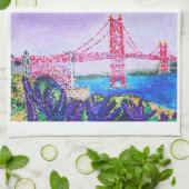 San Francisco theedoek (Gevouwen)