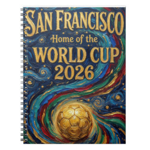 San Francisco Thuisbasis van het WK Voetbal 2026 Notitieboek