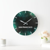 San Francisco Time Zone Newsroom Wall Grote Klok (Huis)