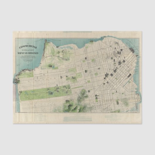 San Francisco Tissuepapier (Voorkant)