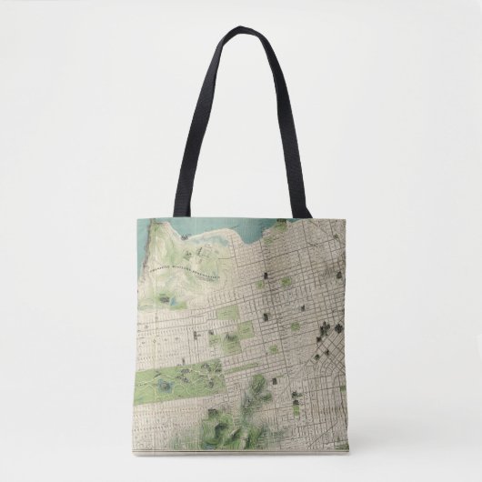 San Francisco Tote Bag (Voorkant)