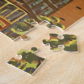  San Francisco Travel Poster Design Legpuzzel (Zijkant)