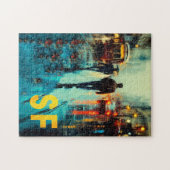 San Francisco Travel Poster Legpuzzel (Horizontaal)