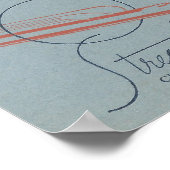 San Francisco Travel STREAMLINER Poster (Hoek)