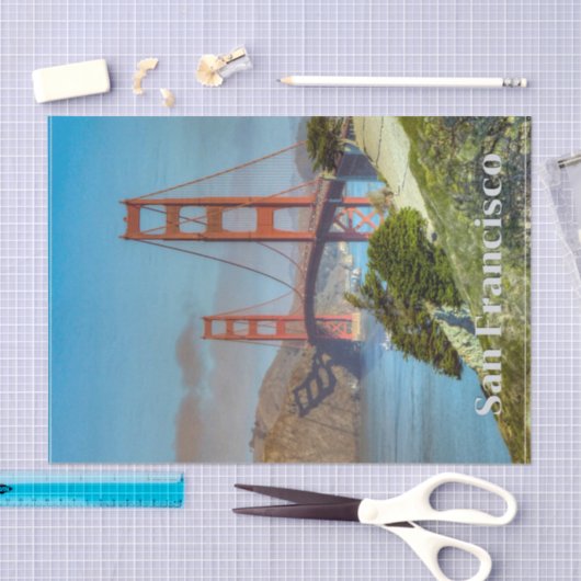 San Francisco Travel Tissue Paper Tissuepapier (Craft)