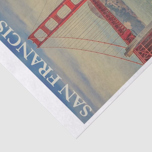  San Francisco Travel Tissuepapier (Detail)