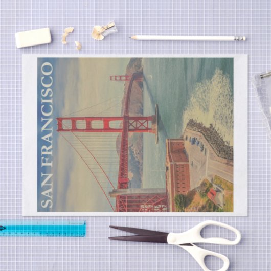  San Francisco Travel Tissuepapier (Craft)