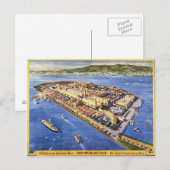 San Francisco Treasure Island Briefkaart (Voorkant / Achterkant)