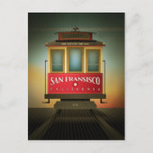San Francisco Trolley Briefkaart (Voorkant)