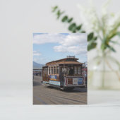 San Francisco Trolley Cars Briefkaart (Staand voorkant)