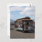 San Francisco Trolley Cars Briefkaart (Voorkant / Achterkant)