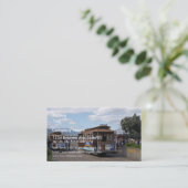 San Francisco Trolley Cars Visitekaartje (Staand voorkant)