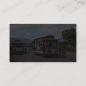 San Francisco Trolley Cars Visitekaartje (Achterkant)