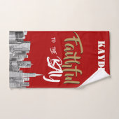 San Francisco trouw aan de baai|Red & Gold 49ers Handdoek (Handdoek)