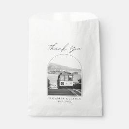 San Francisco Trouw Trolley Foto Bedankt Bedankzakje