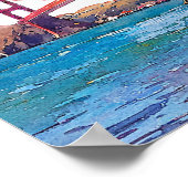 San Francisco Trouw Welkom Bord Poster (Hoek)