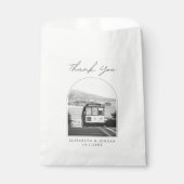 San Francisco trouwtrolley foto dank u Bedankzakje (Voorkant)